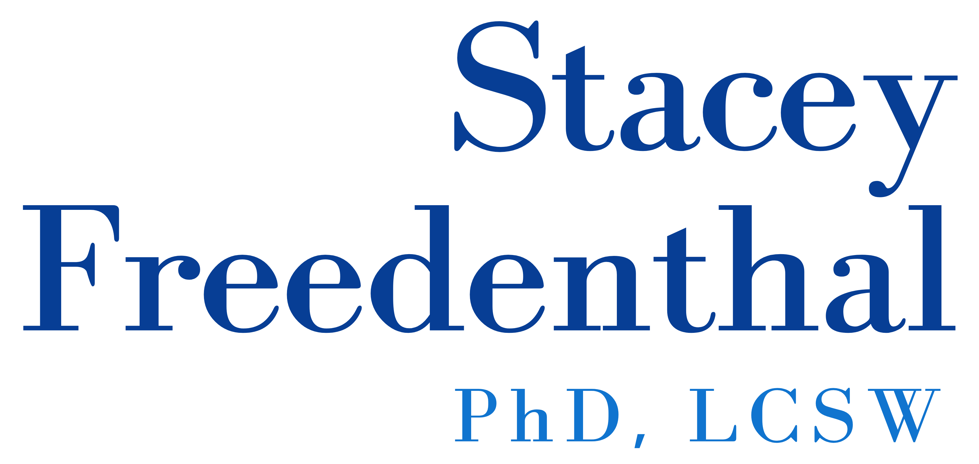 Stacey Freedenthal, PhD, LCSW